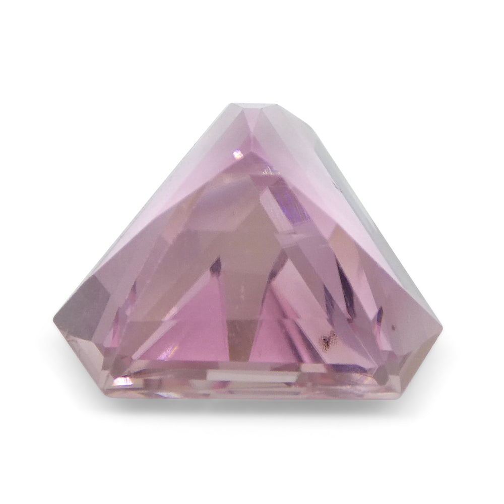 4.53ct Triangle Cut Corners Pink Tourmaline from Brazil - Skyjems Wholesale Gemstones