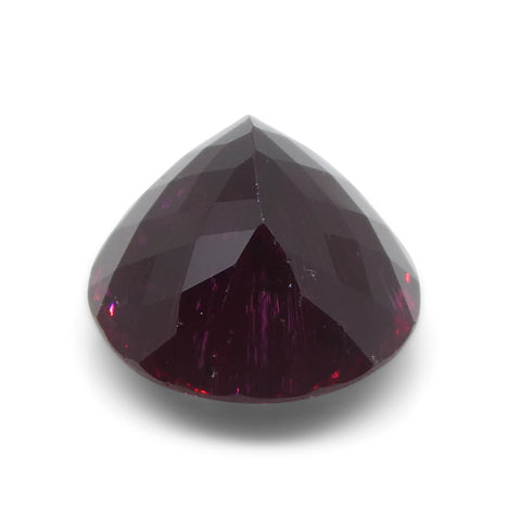 4.67ct Oval Red Rubellite Tourmaline from Brazil