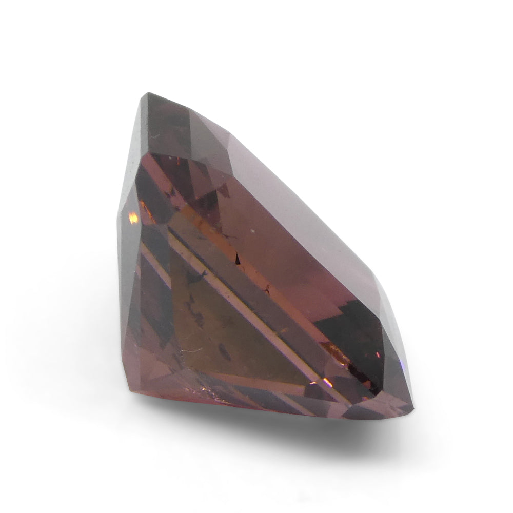 5.24ct Emerald Cut purplish Pink Tourmaline from Brazil - Skyjems Wholesale Gemstones