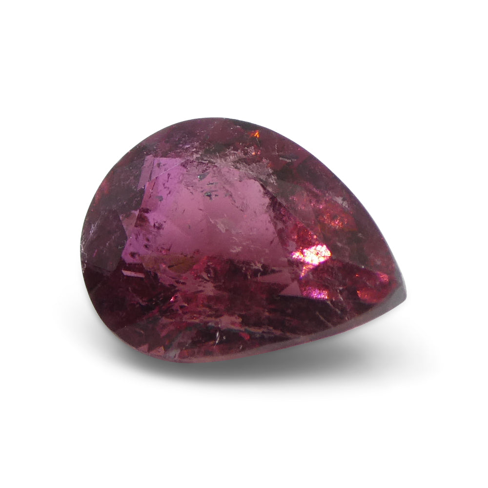 2.51ct Pear Pink Tourmaline from Brazil - Skyjems Wholesale Gemstones