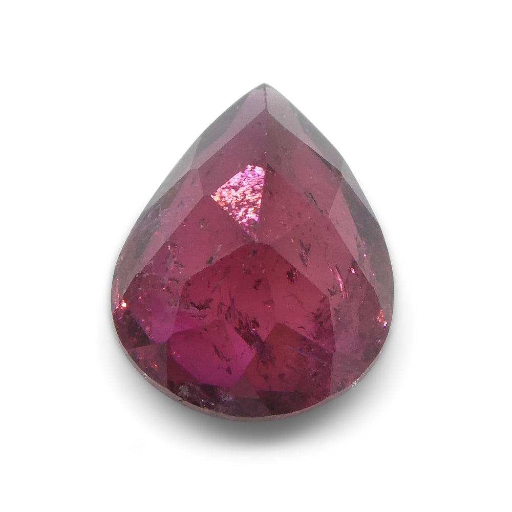 2.51ct Pear Pink Tourmaline from Brazil - Skyjems Wholesale Gemstones