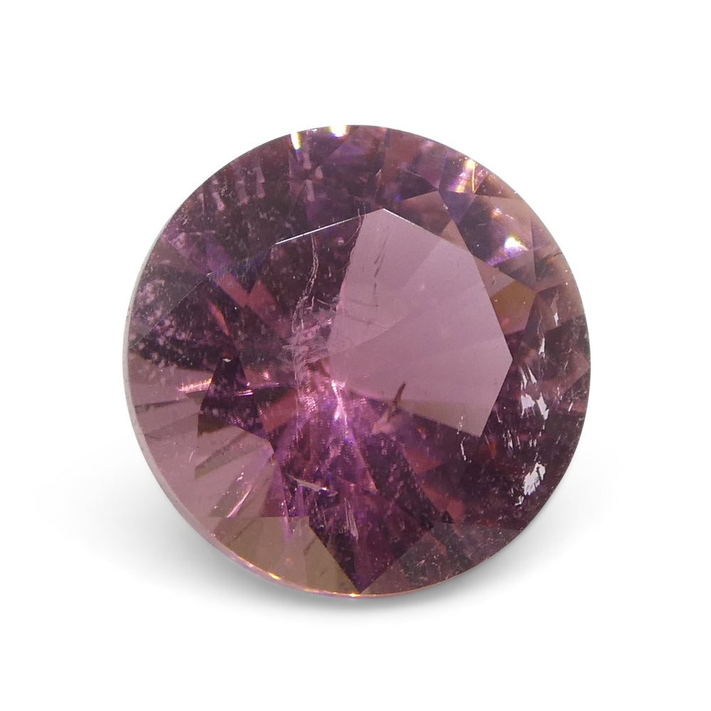 2.05ct Round Pink Tourmaline from Brazil - Skyjems Wholesale Gemstones