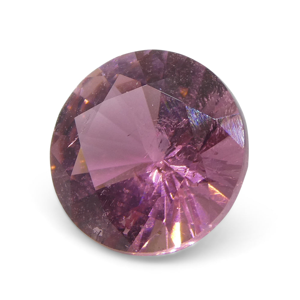 2.05ct Round Pink Tourmaline from Brazil - Skyjems Wholesale Gemstones