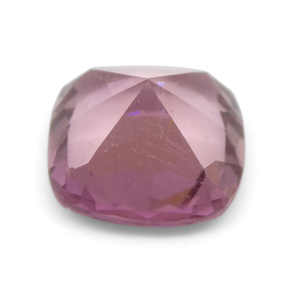 2.22ct Cushion Pink Tourmaline from Brazil - Skyjems Wholesale Gemstones