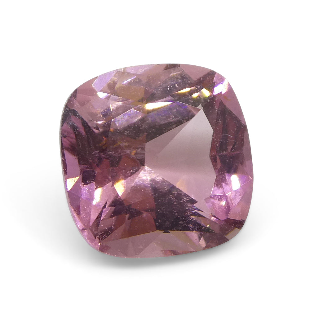 2.22ct Cushion Pink Tourmaline from Brazil - Skyjems Wholesale Gemstones