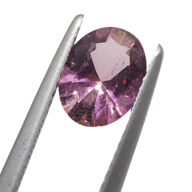 1.31ct Oval Pink Tourmaline from Brazil - Skyjems Wholesale Gemstones