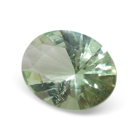 1.68ct Oval Green Tourmaline from Brazil