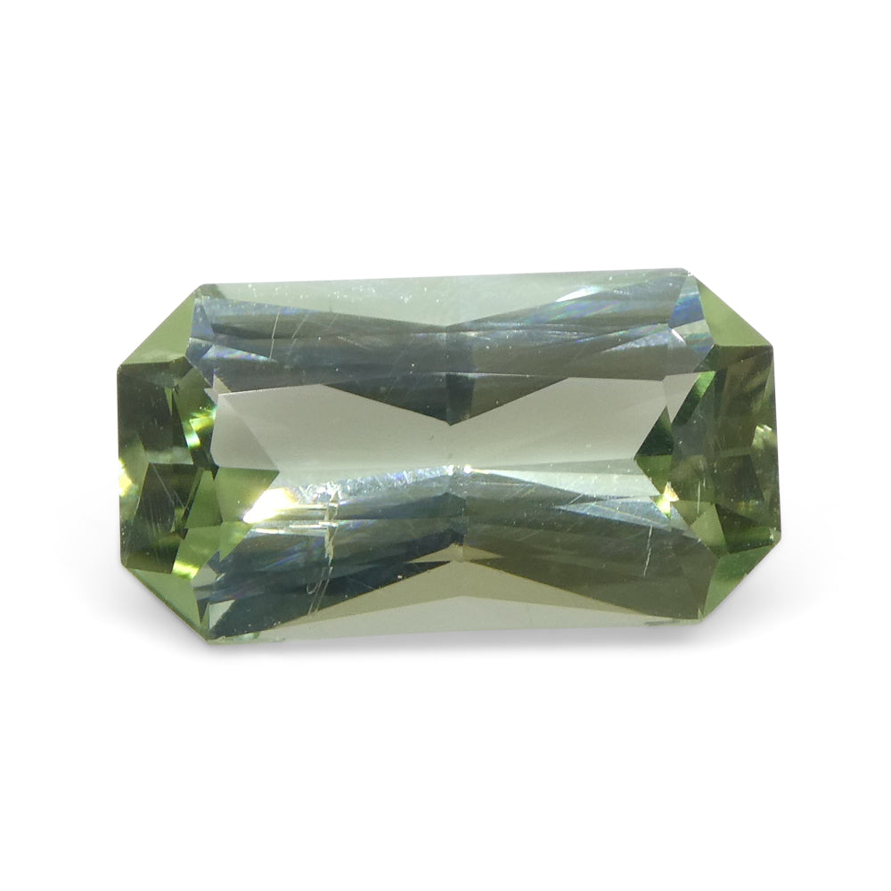 2.72ct Octagonal Green Tourmaline from Brazil - Skyjems Wholesale Gemstones