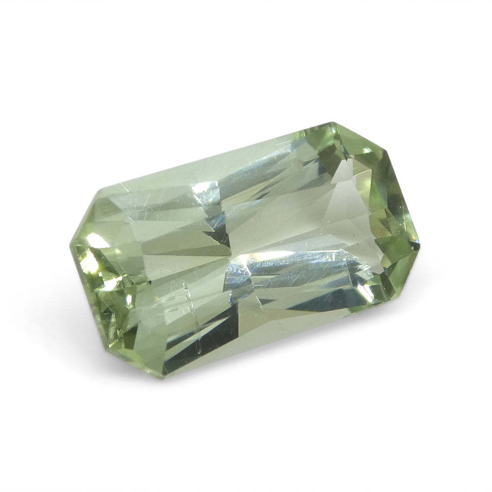 2.72ct Octagonal Green Tourmaline from Brazil - Skyjems Wholesale Gemstones