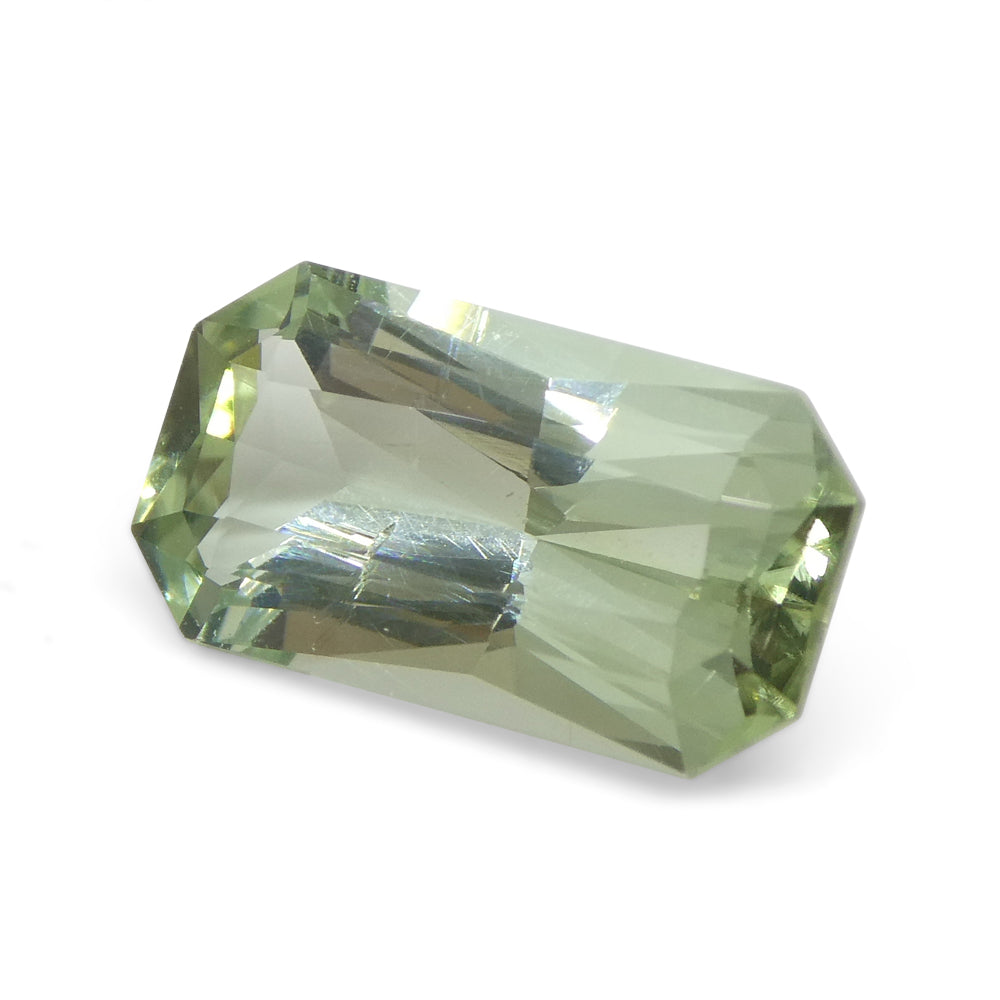 2.72ct Octagonal Green Tourmaline from Brazil - Skyjems Wholesale Gemstones