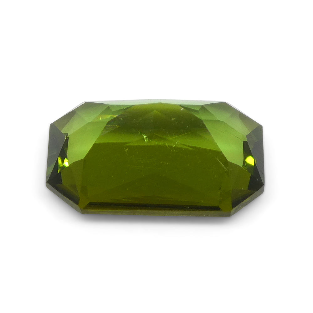 1.88ct Scissor Cut/Octagonal Green Tourmaline from Brazil - Skyjems Wholesale Gemstones