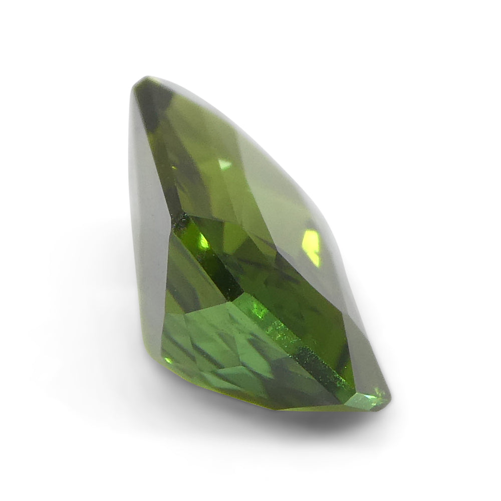 1.88ct Scissor Cut/Octagonal Green Tourmaline from Brazil - Skyjems Wholesale Gemstones