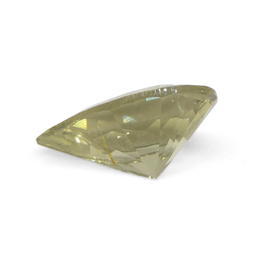 1.47ct Pear Yellow Tourmaline from Brazil - Skyjems Wholesale Gemstones