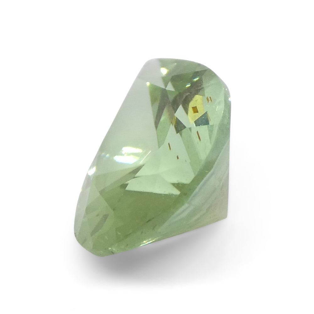 1.38ct Pear Green Tourmaline from Brazil - Skyjems Wholesale Gemstones