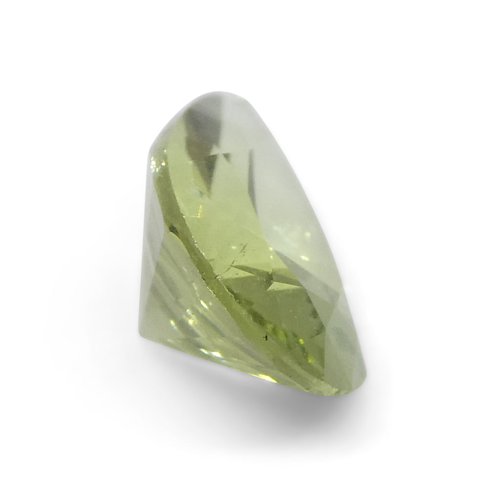 1.02ct Pear Green Tourmaline from Brazil - Skyjems Wholesale Gemstones