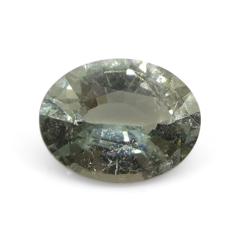 0.93ct Oval Green Tourmaline from Brazil
