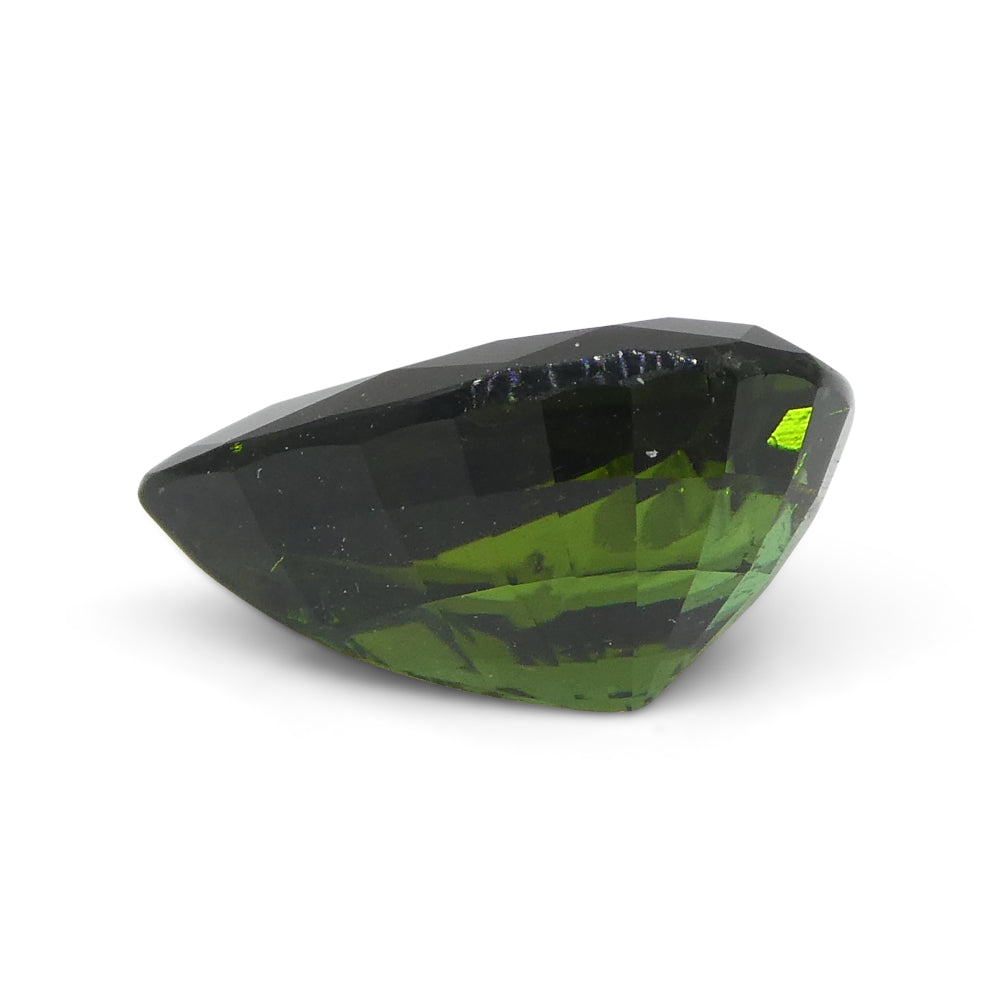 1.69ct  Pear Green Tourmaline from Brazil - Skyjems Wholesale Gemstones