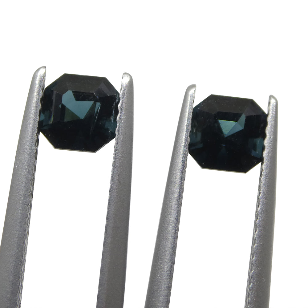 Tourmaline 1.44 cts 5.23 x 5.19x3.94/5.20x5.19x4.05 Octagonal Blue  $290