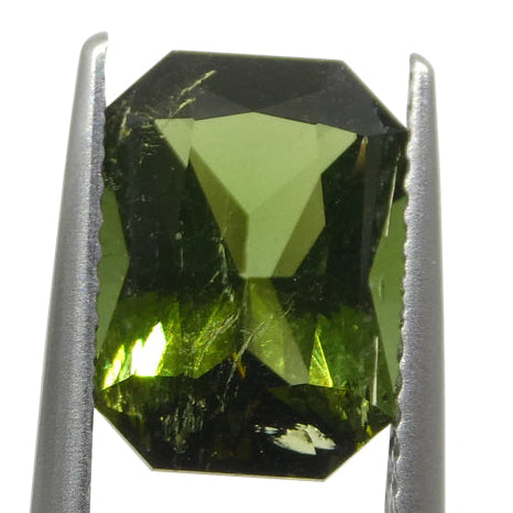 Tourmaline 6.31 cts 10.68 x 7.75 x 5.39 mm/ 10.56 x 7.75 x 5.32 Octagonal Green  $1270