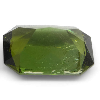 6.31ct Pair Scissor Cut/Octagonal Green Tourmaline from Brazil - Skyjems Wholesale Gemstones