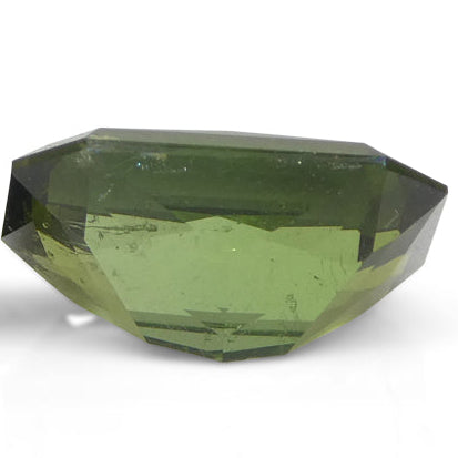6.31ct Pair Scissor Cut/Octagonal Green Tourmaline from Brazil - Skyjems Wholesale Gemstones
