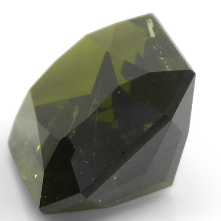 6.31ct Pair Scissor Cut/Octagonal Green Tourmaline from Brazil - Skyjems Wholesale Gemstones