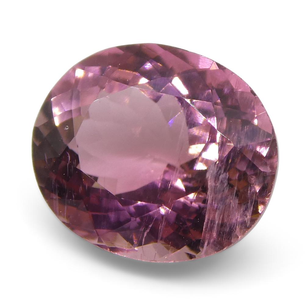 2.50ct Oval Pink Tourmaline - Skyjems Wholesale Gemstones