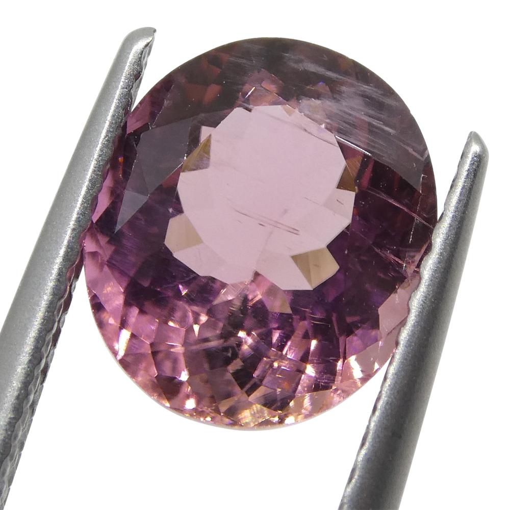 2.50ct Oval Pink Tourmaline - Skyjems Wholesale Gemstones