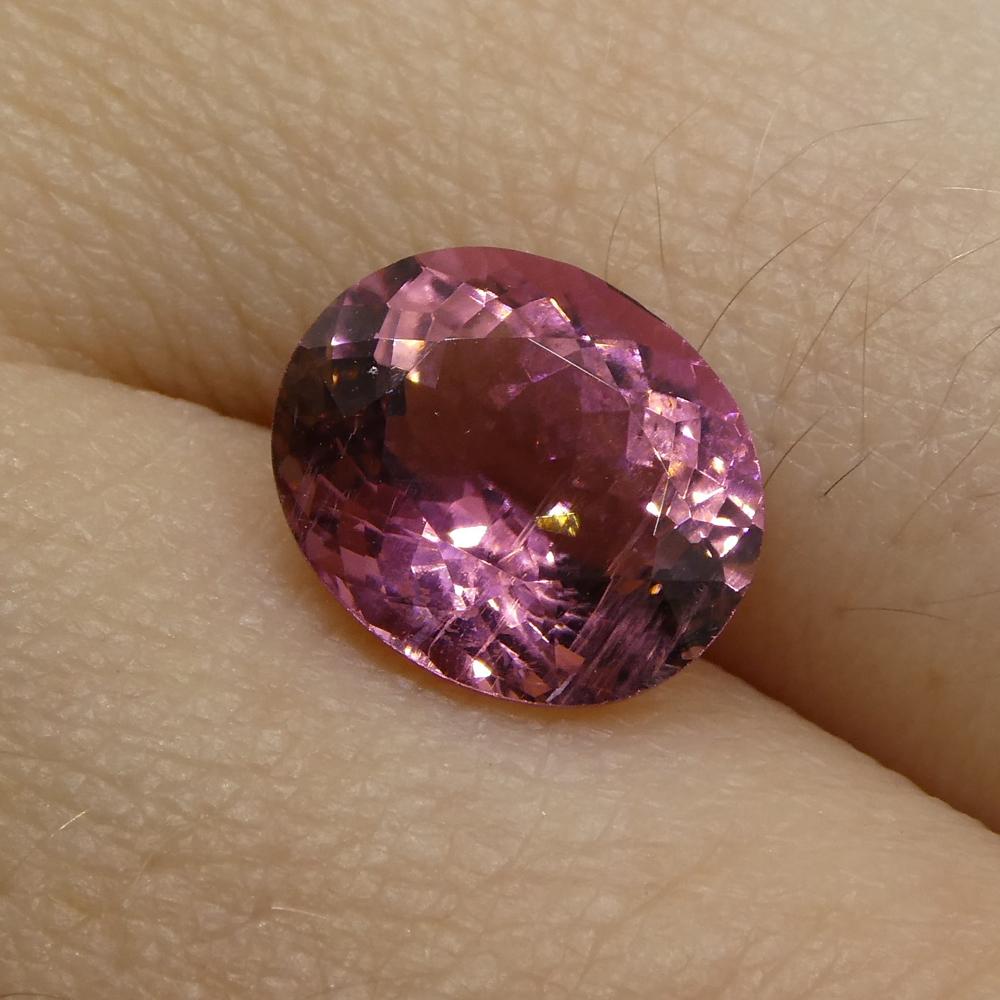 2.50ct Oval Pink Tourmaline - Skyjems Wholesale Gemstones