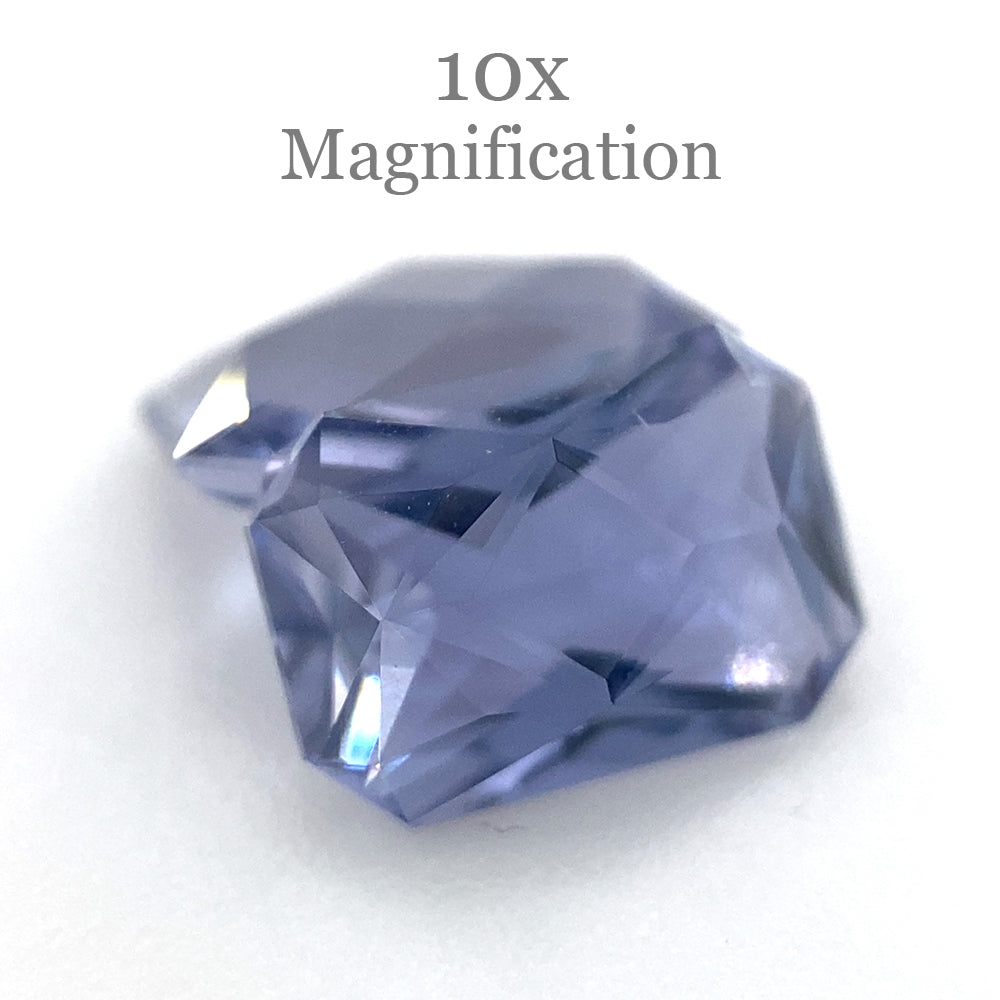 SkyJems 1.56ct Octagonal Tanzanite Precision Cut Pair, vibrant violet-blue gemstone from Tanzania, premium gem quality