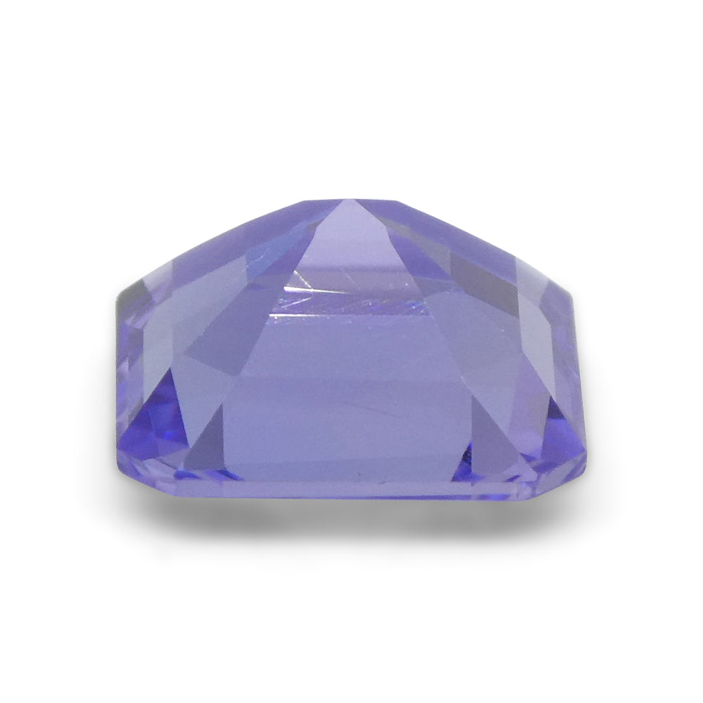 2.55ct Square Violet Blue Tanzanite from Tanzania - Skyjems Wholesale Gemstones