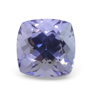 2.05ct Square Cushion Violet Blue Tanzanite from Tanzania - Skyjems Wholesale Gemstones