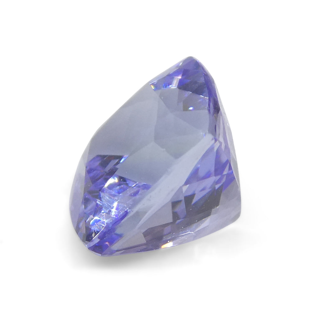 2.05ct Square Cushion Violet Blue Tanzanite from Tanzania - Skyjems Wholesale Gemstones