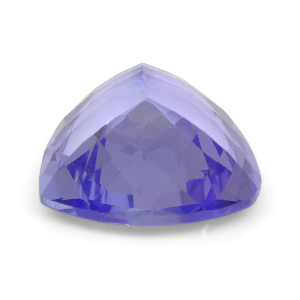 2.07ct Trillion Violet Blue Tanzinite from Tanzania - Skyjems Wholesale Gemstones