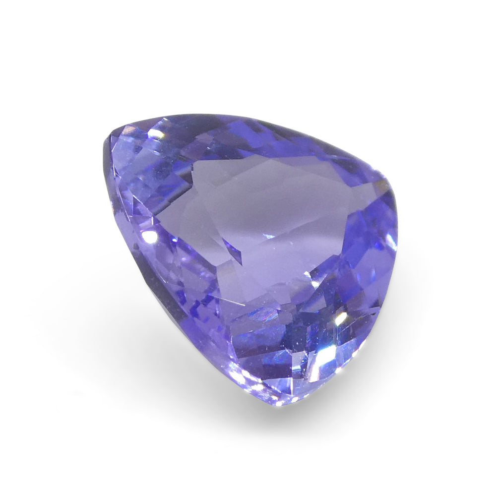 2.07ct Trillion Violet Blue Tanzinite from Tanzania - Skyjems Wholesale Gemstones