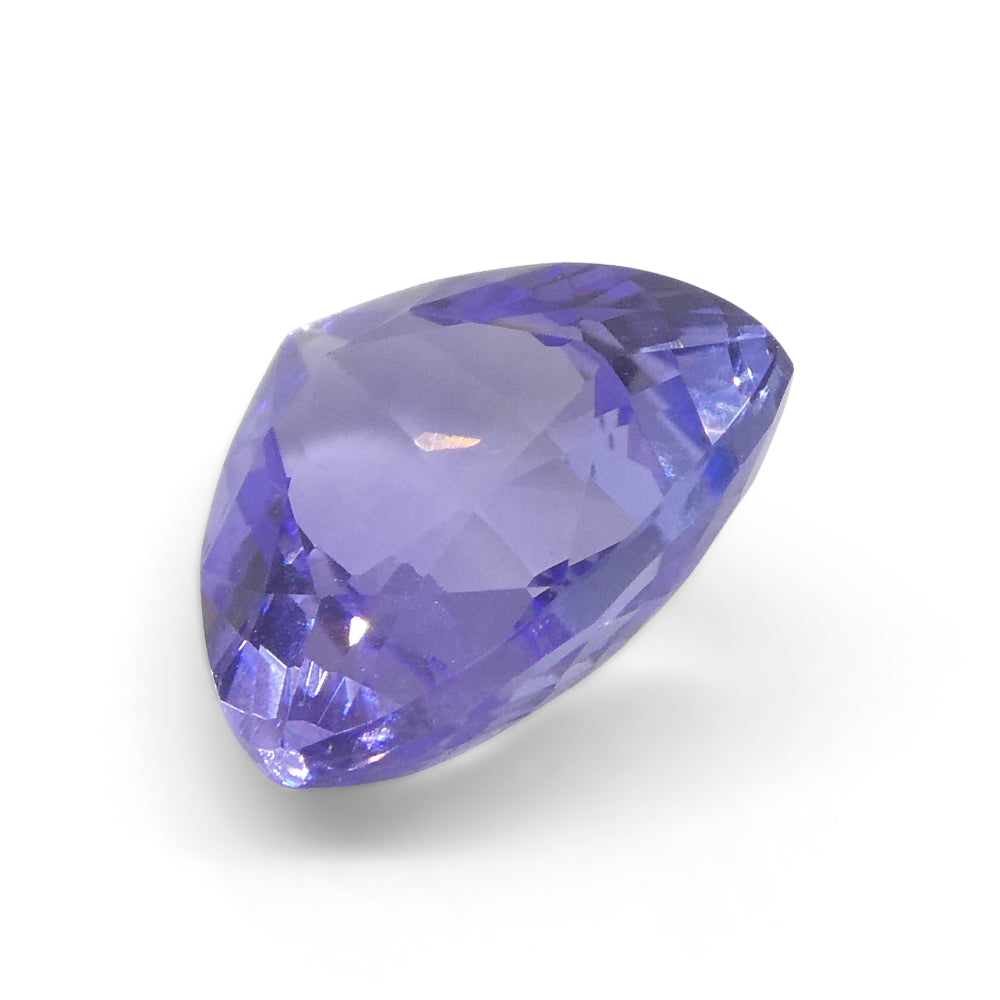 2.07ct Trillion Violet Blue Tanzinite from Tanzania - Skyjems Wholesale Gemstones