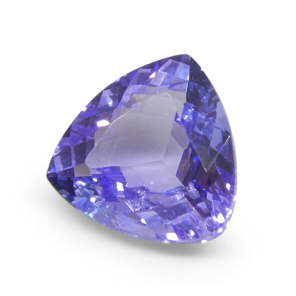 2.07ct Trillion Violet Blue Tanzinite from Tanzania - Skyjems Wholesale Gemstones