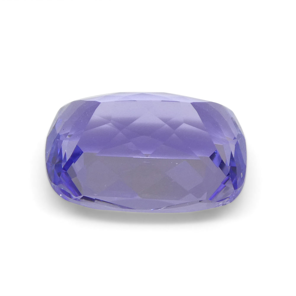 2.42ct Cushion Violet Blue Tanzanite from Tanzania - Skyjems Wholesale Gemstones