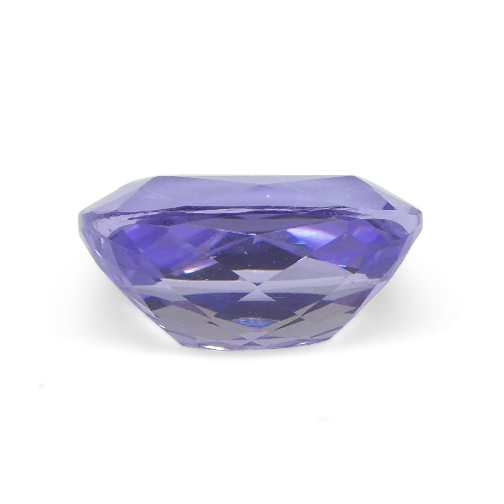 2.42ct Cushion Violet Blue Tanzanite from Tanzania - Skyjems Wholesale Gemstones