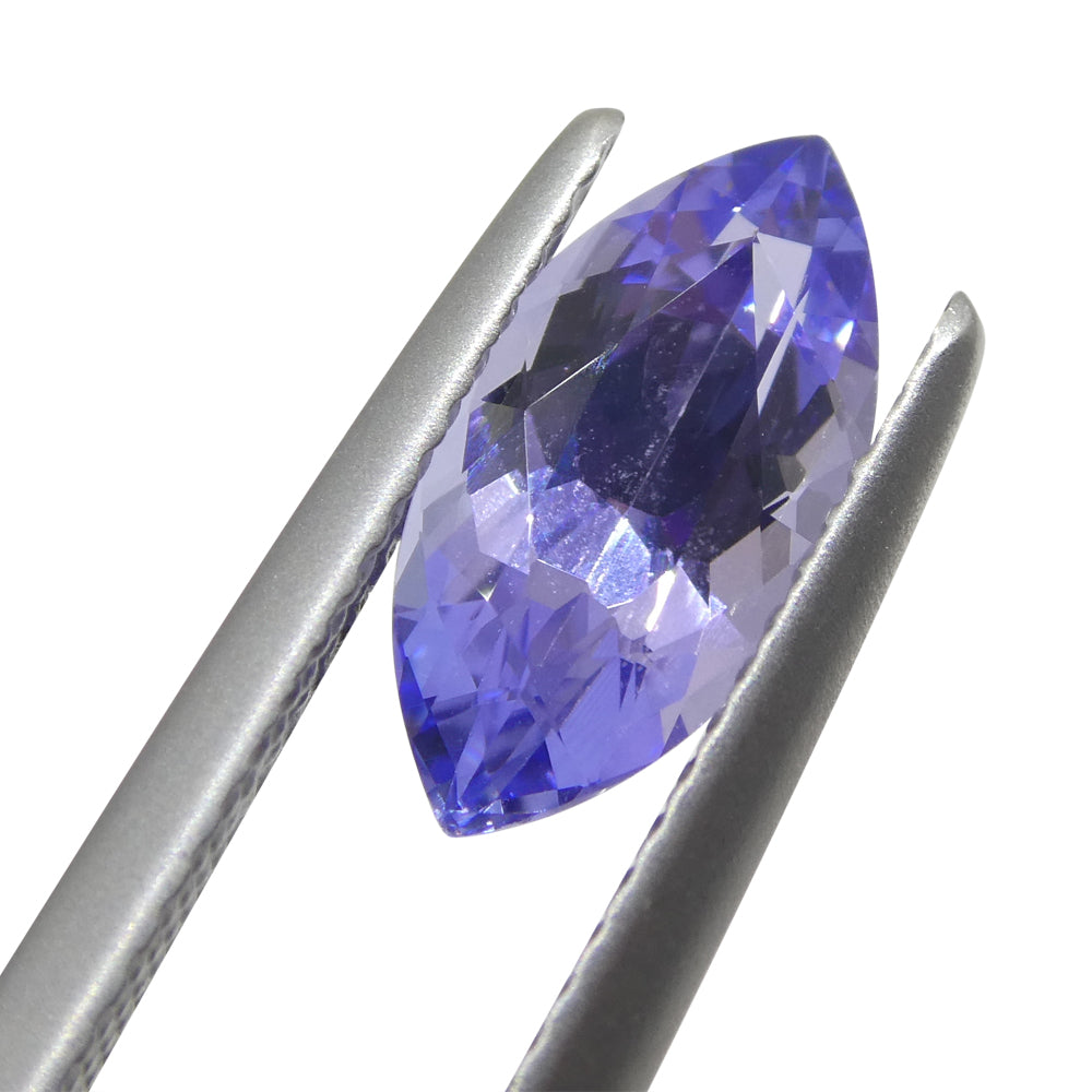 1.94ct Marquise Violet Blue Tanzinite from Tanzania - Skyjems Wholesale Gemstones