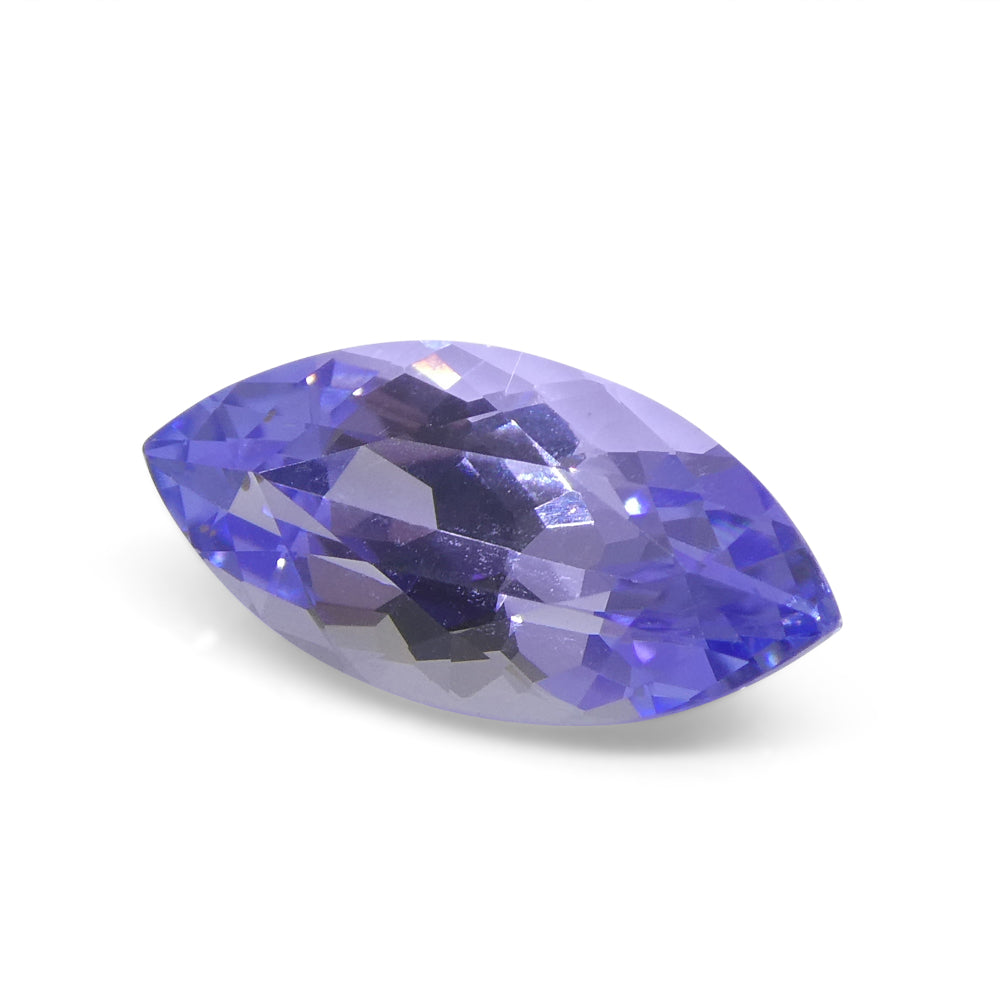 1.94ct Marquise Violet Blue Tanzinite from Tanzania - Skyjems Wholesale Gemstones