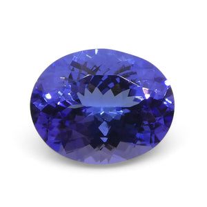 Tanzanite 3.32 cts 10.61 x 8.58 x 5.49 mm  Oval Violet Blue  $2990