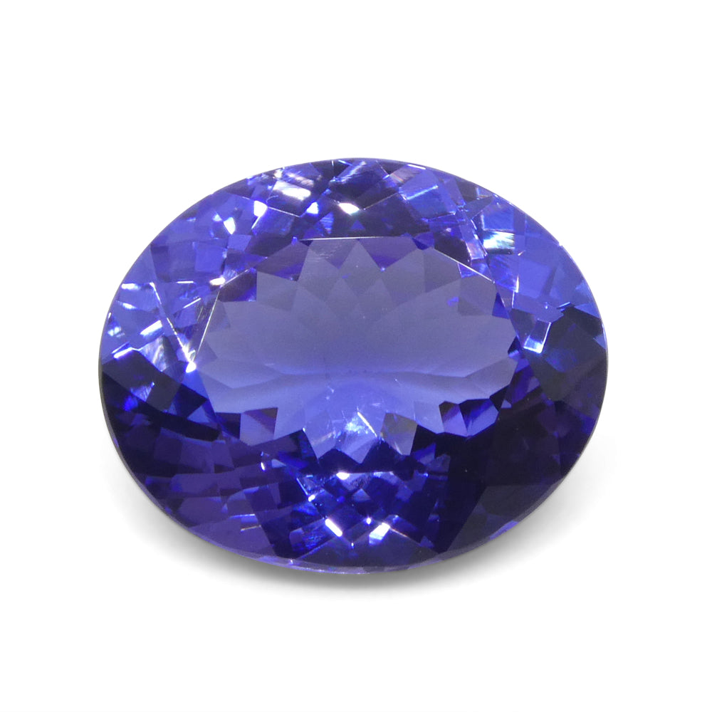 Tanzanite 3.59 cts 11.11 x 9.09 x 5.16 mm Oval Violet Blue  $3240