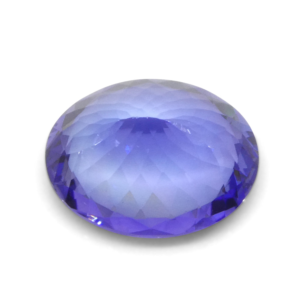 3.69ct Oval Violet Blue Tanzanite from Tanzania - Skyjems Wholesale Gemstones