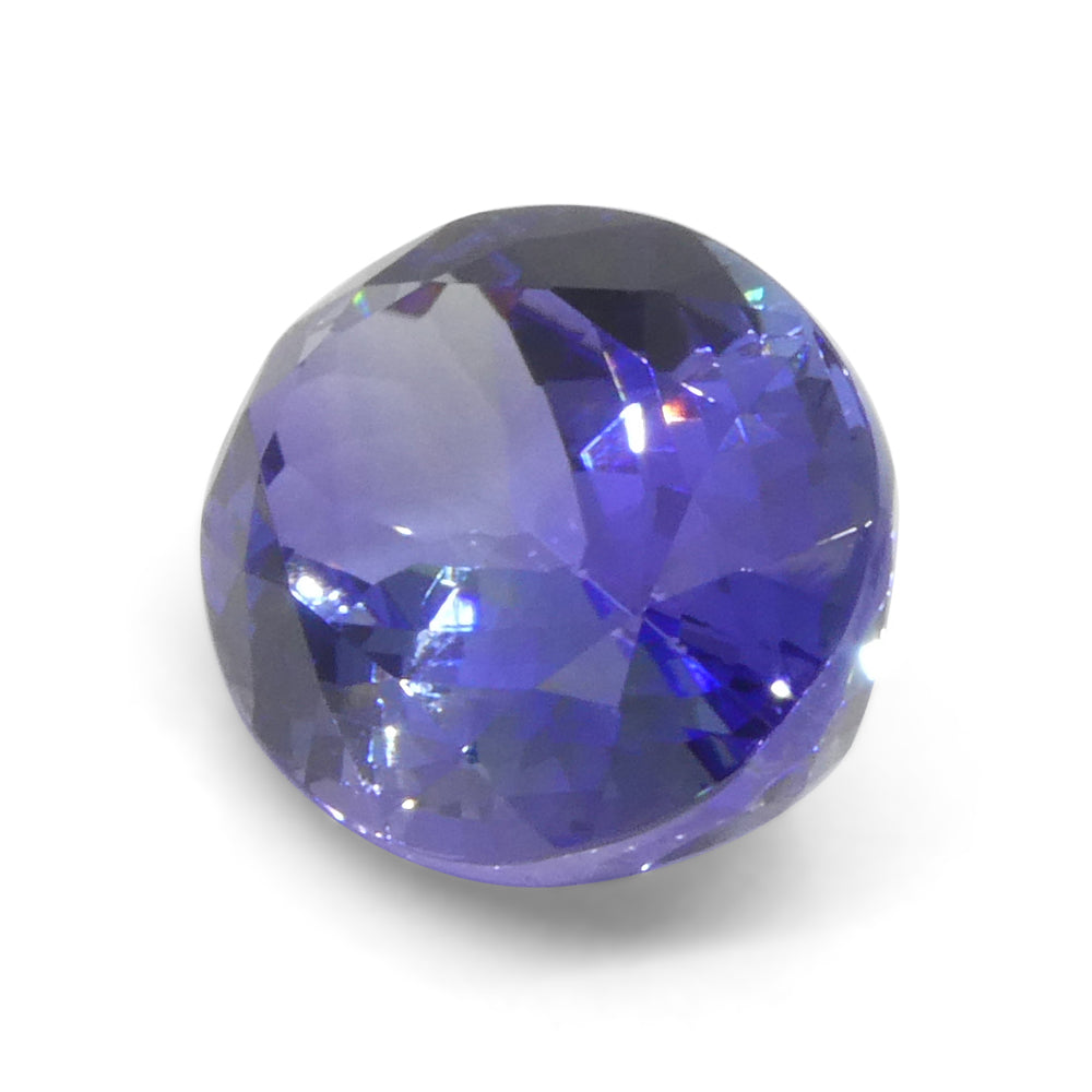 4.56ct Oval Violet Blue Tanzanite from Tanzania - Skyjems Wholesale Gemstones