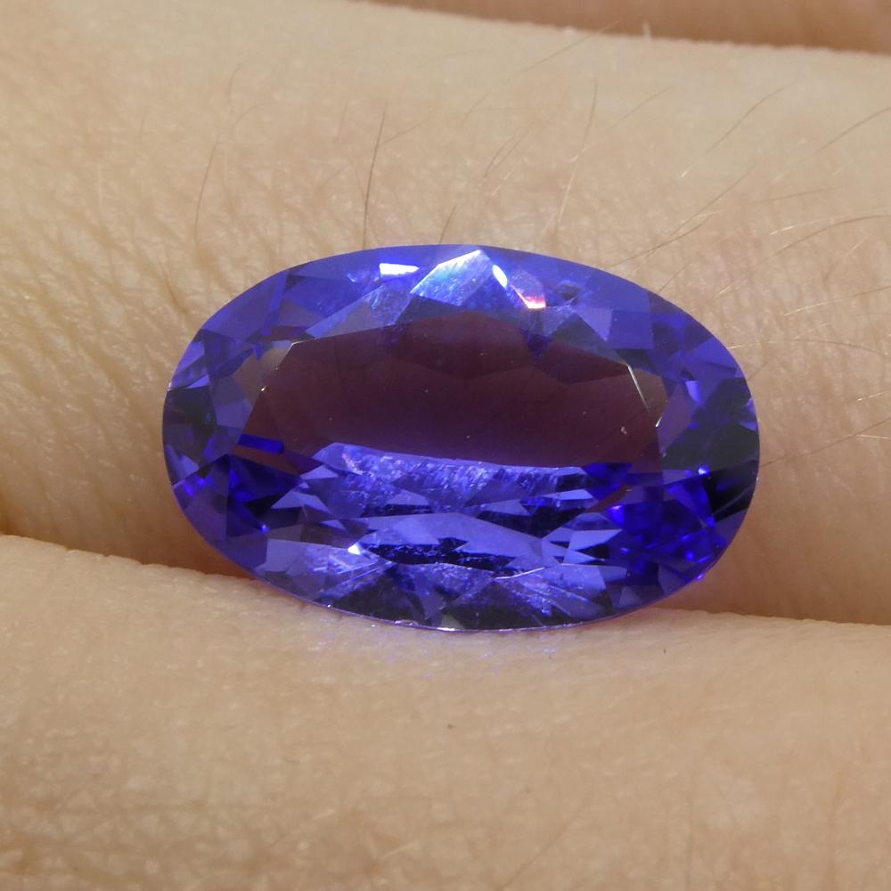 3.30ct Oval Tanzanite - Skyjems Wholesale Gemstones