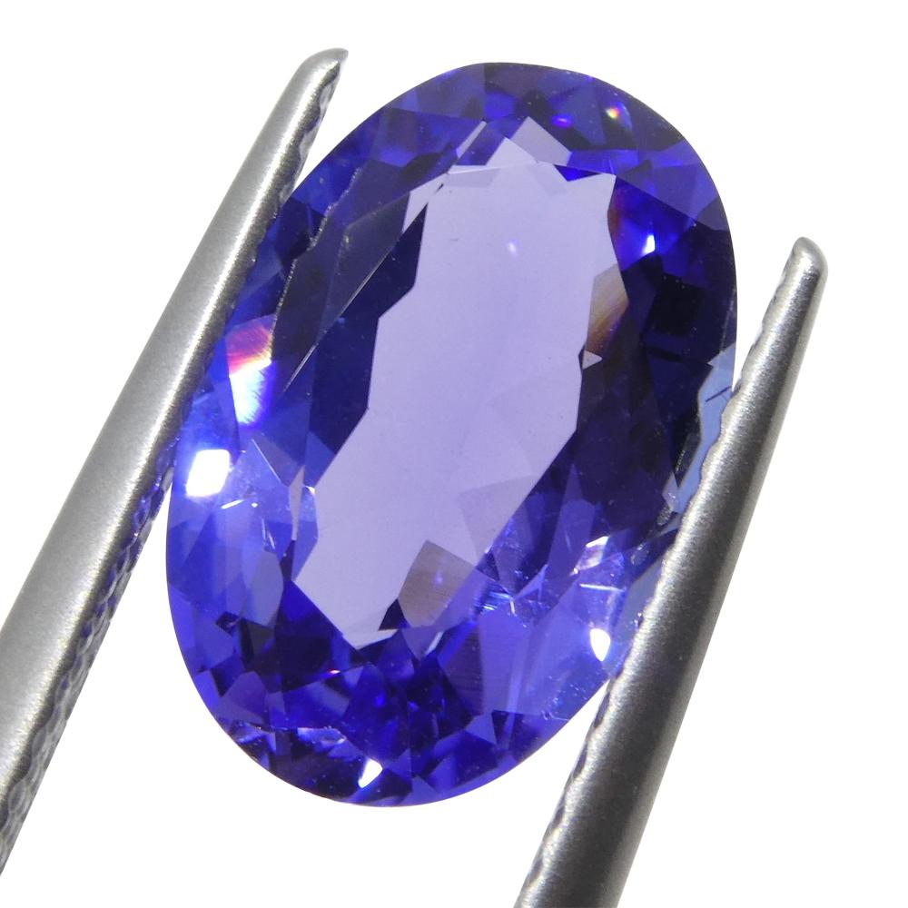 3.30ct Oval Tanzanite - Skyjems Wholesale Gemstones