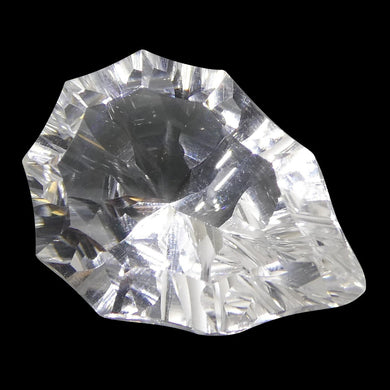 8.94ct Pear White Quartz Fantasy/Fancy Cut - Skyjems Wholesale Gemstones