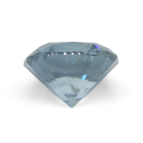 2.04ct Square Cushion Diamond Cut Blue Zircon from Cambodia