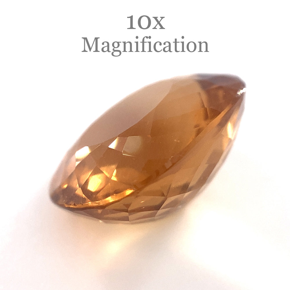 9.25ct Brazilian Golden Yellow Heliodor Beryl Cushion Cut Gemstone by SkyJems Canadian Gem Experts